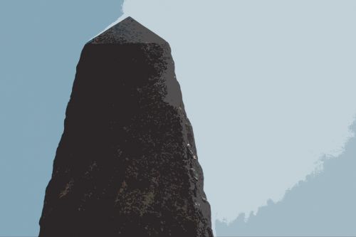 Cutout Image Of Obelisk Point