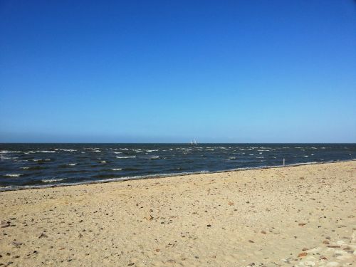 cuxhaven beach north sea