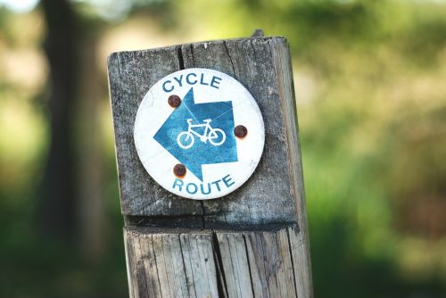 cycle route bicycle