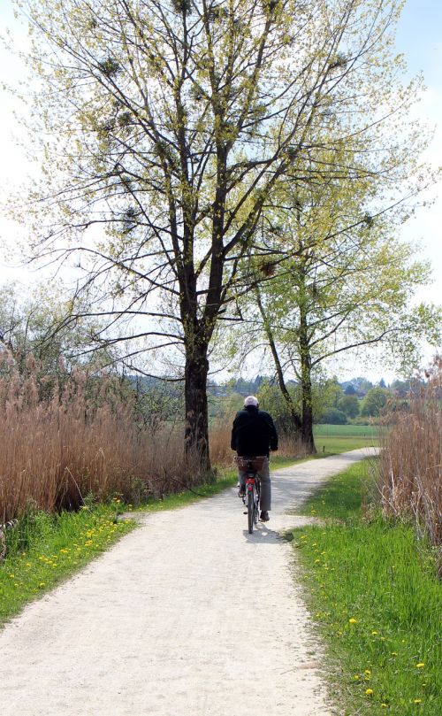 cycle path cyclists away