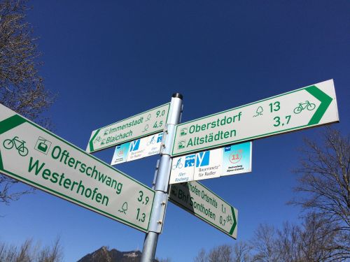 cycle path allgäu sonthofen