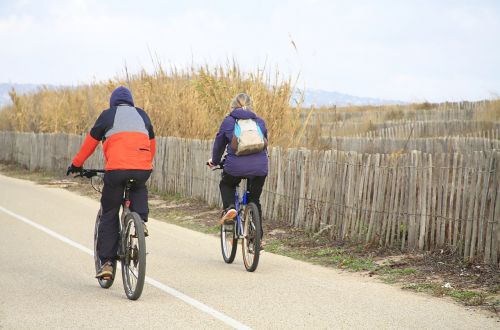 cyclist bike person