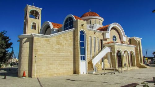 cyprus xylofagou church