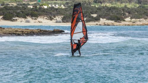 cyprus ayia napa windsurfing