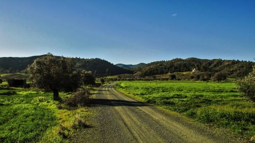 cyprus landscape mediterranean