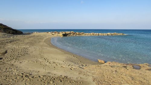 cyprus kappari sandy beach
