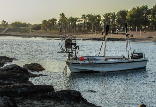 cyprus kermia fishing boat