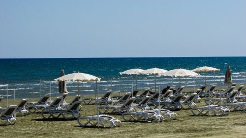 cyprus larnaca town beach