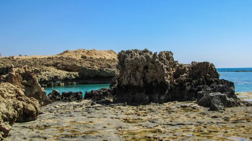 cyprus ayia napa rocky coast