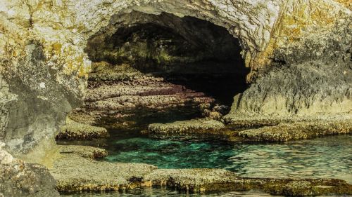cyprus ayia napa sea cave