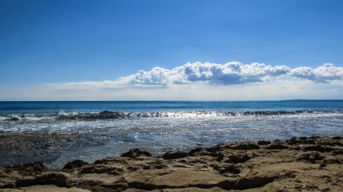 cyprus rocky coast sea