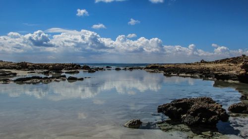 cyprus rocky coast sea