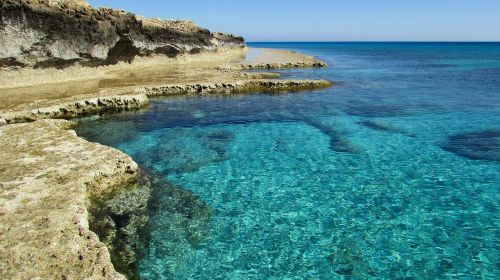 cyprus cavo greko rocky coast