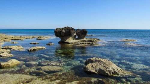 cyprus cavo greko rocky coast