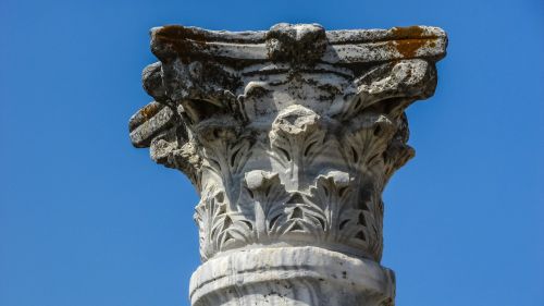 cyprus salamis pillar