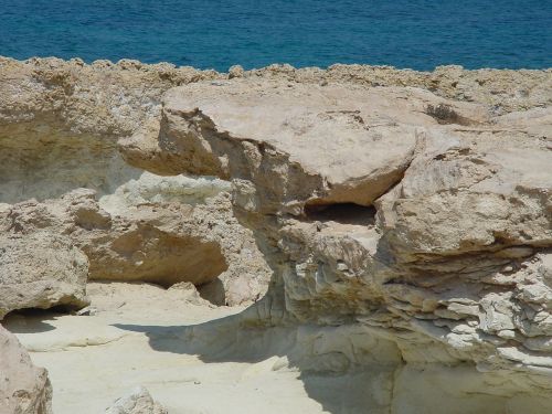 cyprus rocks mediterranean