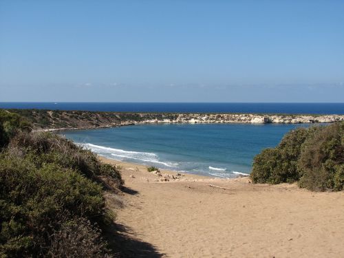 cyprus water sand