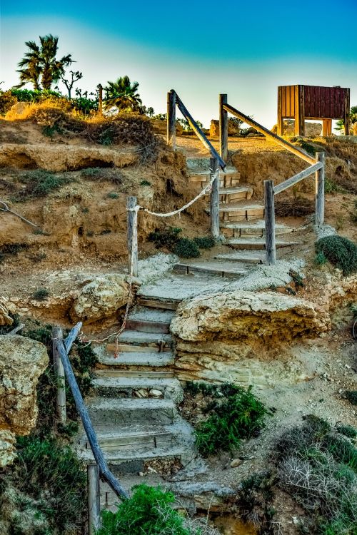 cyprus kapparis stairs