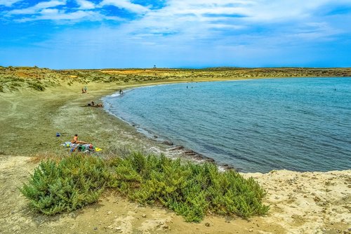 cyprus  akrotiri  beach