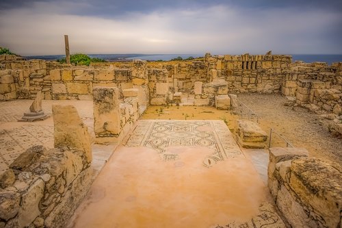 cyprus  kourion  mosaic