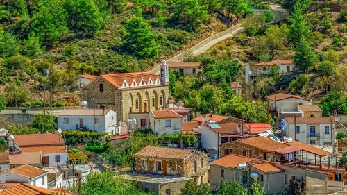 cyprus  vavatsinia  village