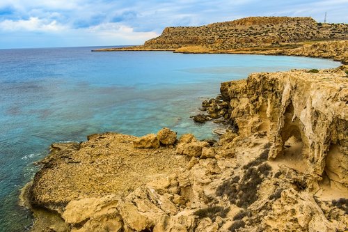 cyprus  cavo greko  landscape