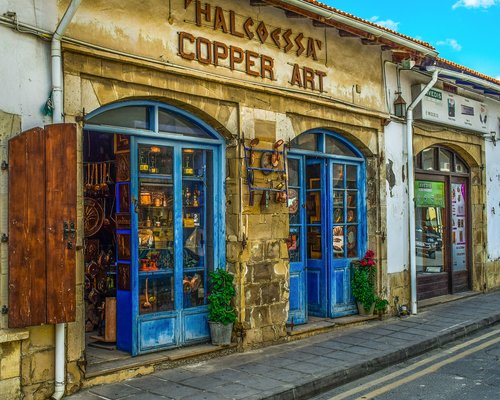 cyprus  larnaca  old town