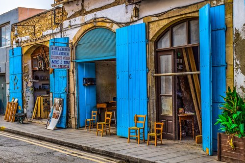 cyprus  larnaca  old town