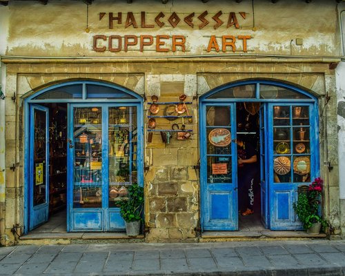 cyprus  larnaca  old town