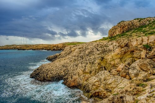 cyprus  cavo greko  landscape