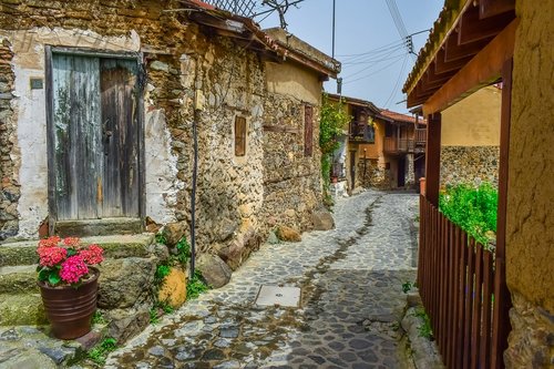 cyprus  kakopetria  village