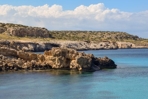 cyprus  cavo greko  landscape