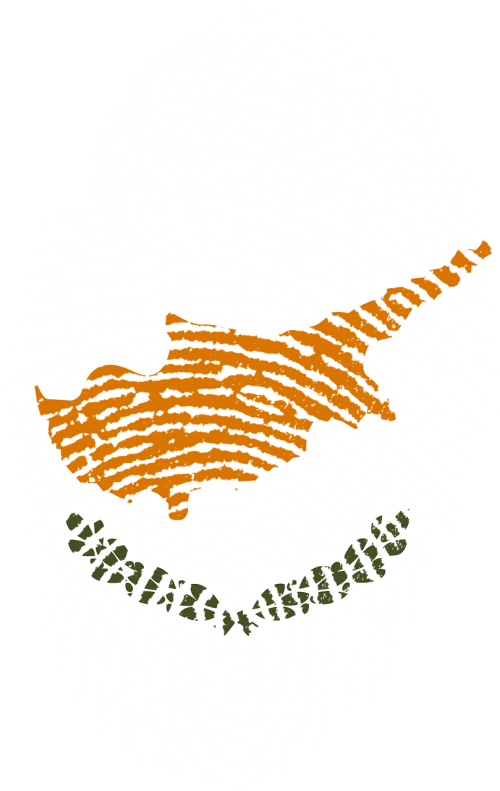 cyprus flag fingerprint