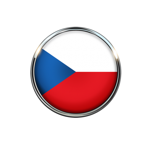 czech republic flag circle