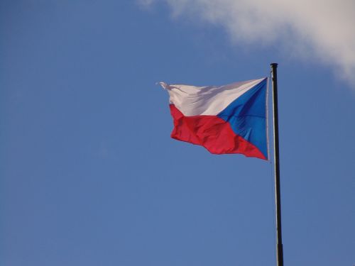 czech republic czechia flag