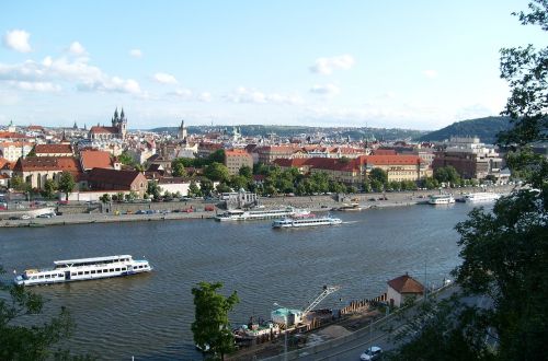 czech republic prague panorama