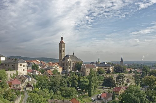 czech republic  kutná hora  panorams