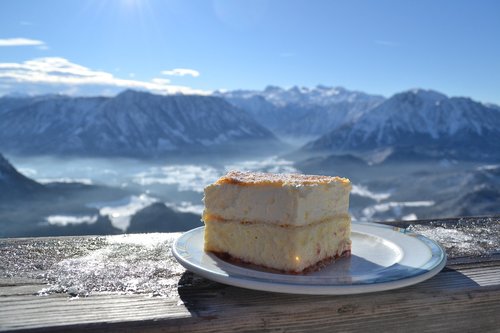 dachstein  cake  mountains