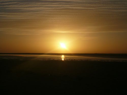 dakhla morocco sunset