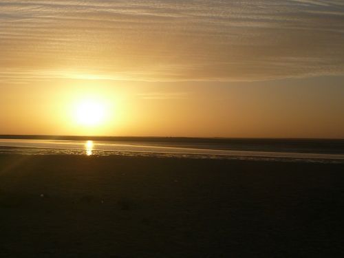 dakhla morocco sunset