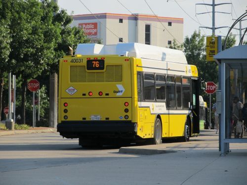 dallas city bus public transportation