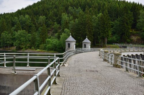 dam barrier wall neustadt dam