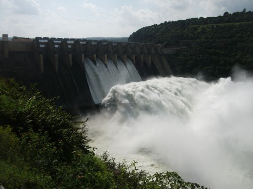 dam water dam wall