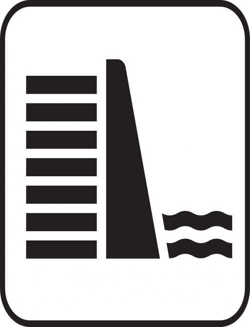 dam water symbol