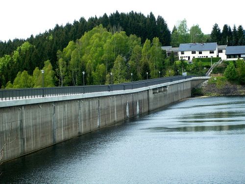 dam reservoir rauschenbach dam