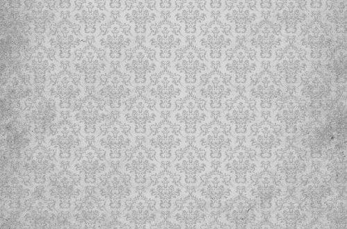 Damask Vintage Background Grey