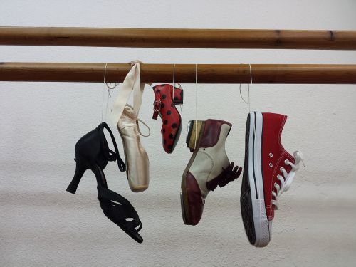 dance shoes hang