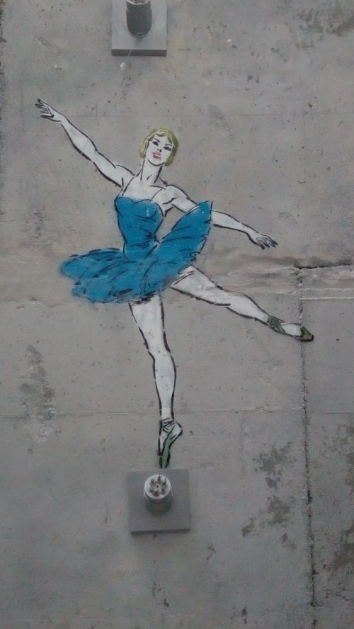 dance dancer mural