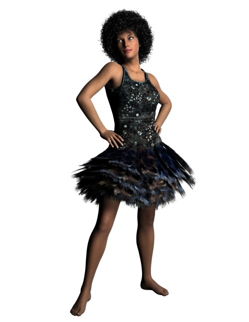 dancer 3d model