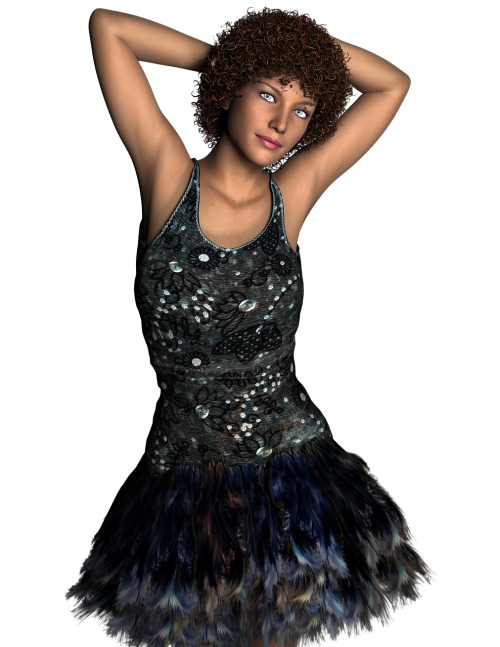 dancer 3d model